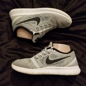 Nike Free Run gray/black Sz 7